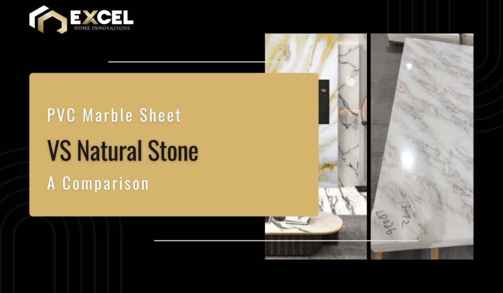 PVC Marble Sheet VS Natural Stone